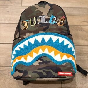 Sprayground limited-edition in collaboration NFL Jarvis Landry Juice Backpack